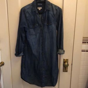 Merona denim shirt dress